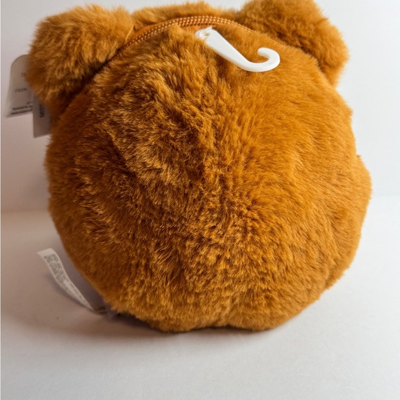 NWT American Greetings brown bear with zipper pocket - Picture 2 of 3